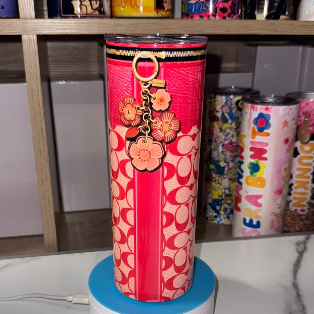 20oz Coach Tumbler